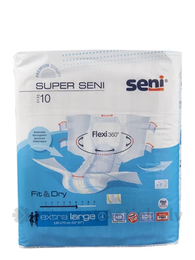 Seni Super Extra Large autiņbiksītes, 10 gb. | internetaptieka.lv