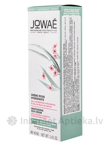 Jowae Moisturizing Rich увлажняющий крем для сухой кожи, 40 мл | internetaptieka.lv