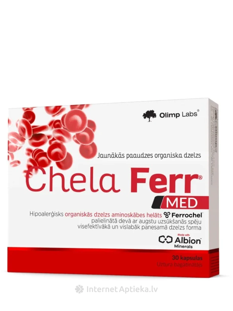 Olimp Labs Chela - Ferr Med, 30 kapsulas | internetaptieka.lv