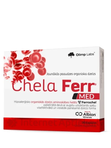 Olimp Labs Chela – Ferr Med, 30 kapslit | internetaptieka.lv