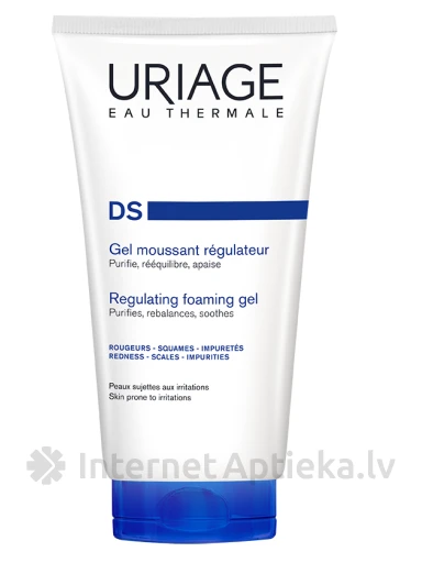 URIAGE D.S. очищающий гель, 150 мл | internetaptieka.lv