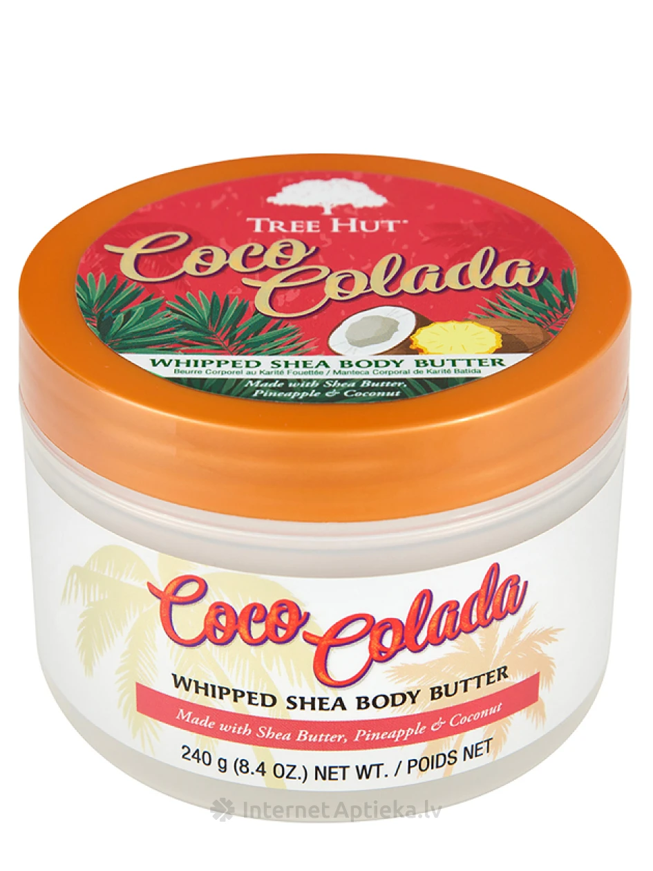 Tree Hut Ķermeņa sviests Coco Colada, 240 g | internetaptieka.lv