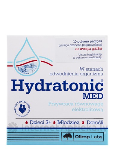 Порошок Olimp Labs Hydratonic Med для перорального применения, 10 пакетиков