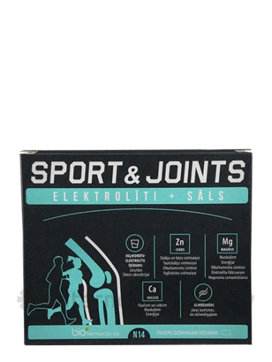 Sport & Joints порошок для суставов, 14 шт. | internetaptieka.lv