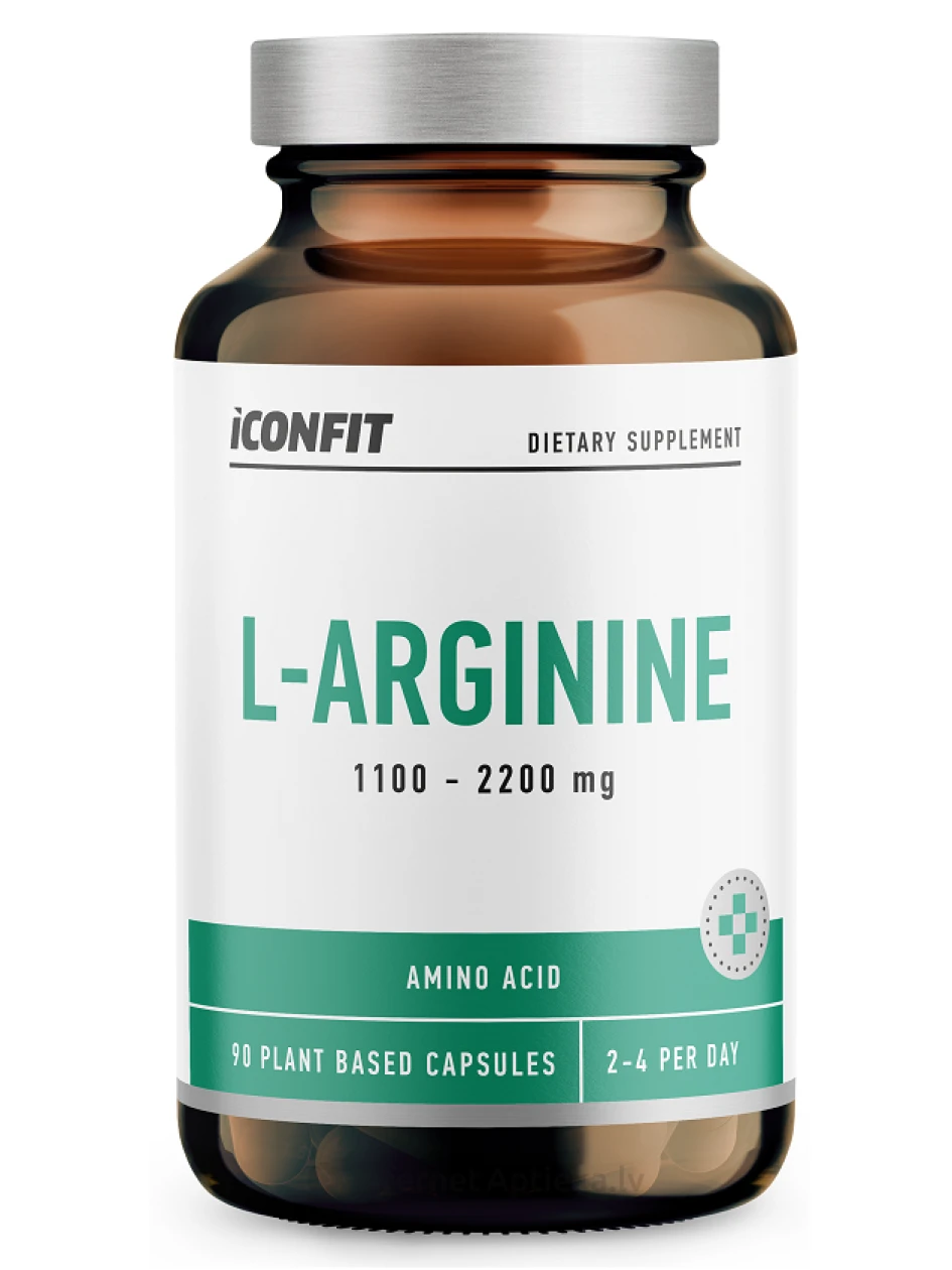 ICONFIT L-ARGININE, 90 капсул | internetaptieka.lv