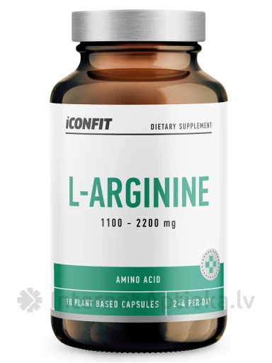 ICONFIT L-ARGININE, 90 kapsulas | internetaptieka.lv