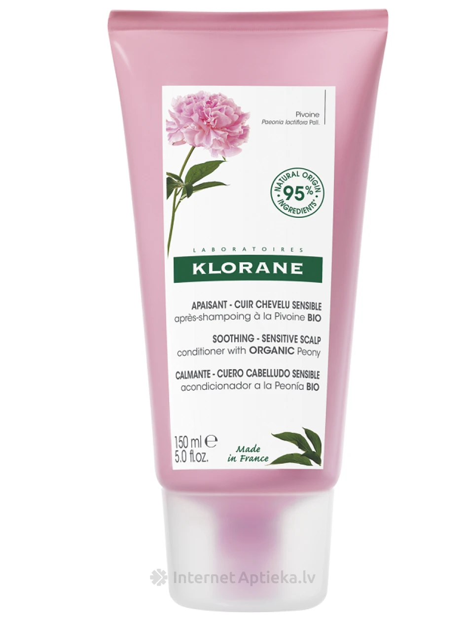 KLORANE palsam pojengiekstraktiga, 150 ml | internetaptieka.lv