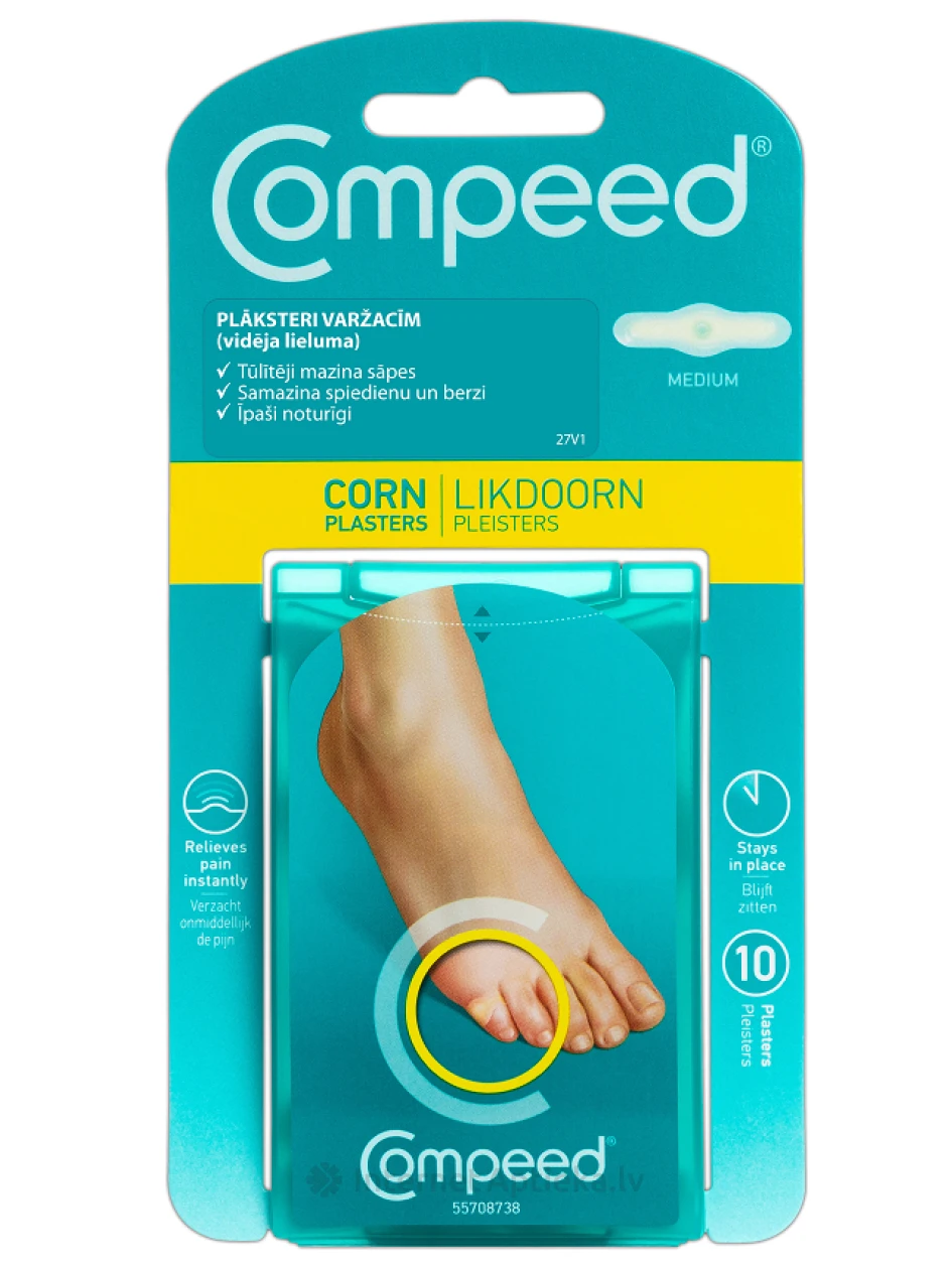 COMPEED keskmise suurusega plaastrid konnasilmadele, 10 tk. | internetaptieka.lv