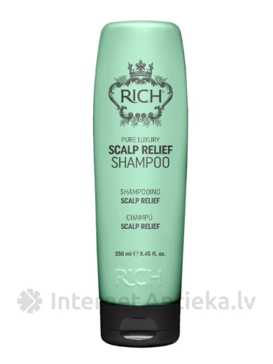 RICH Pure Luxury Scalp Relief Šampūns, 250 ml | internetaptieka.lv