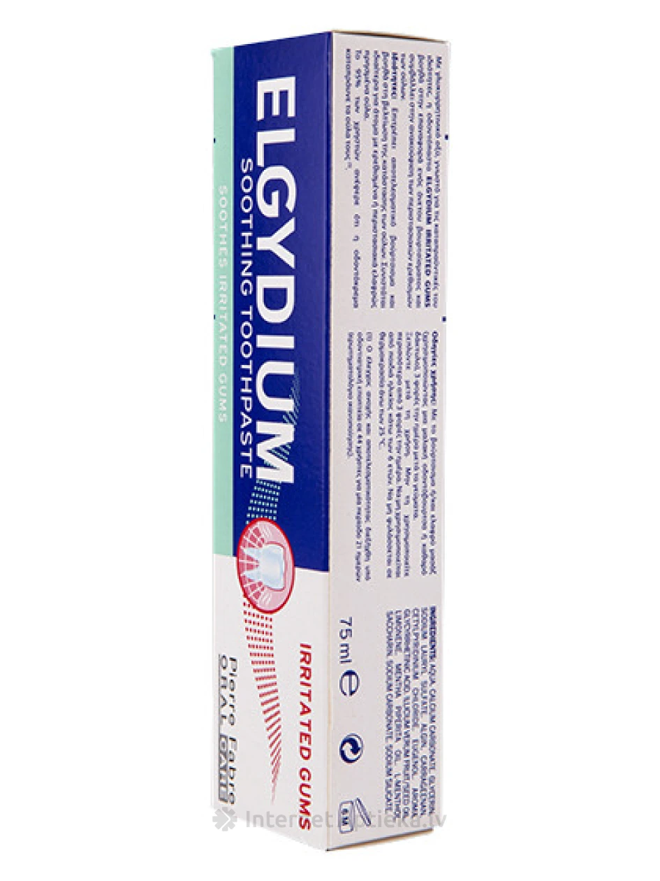 Elgydium Irritated Gums hambapasta, 75 ml | internetaptieka.lv