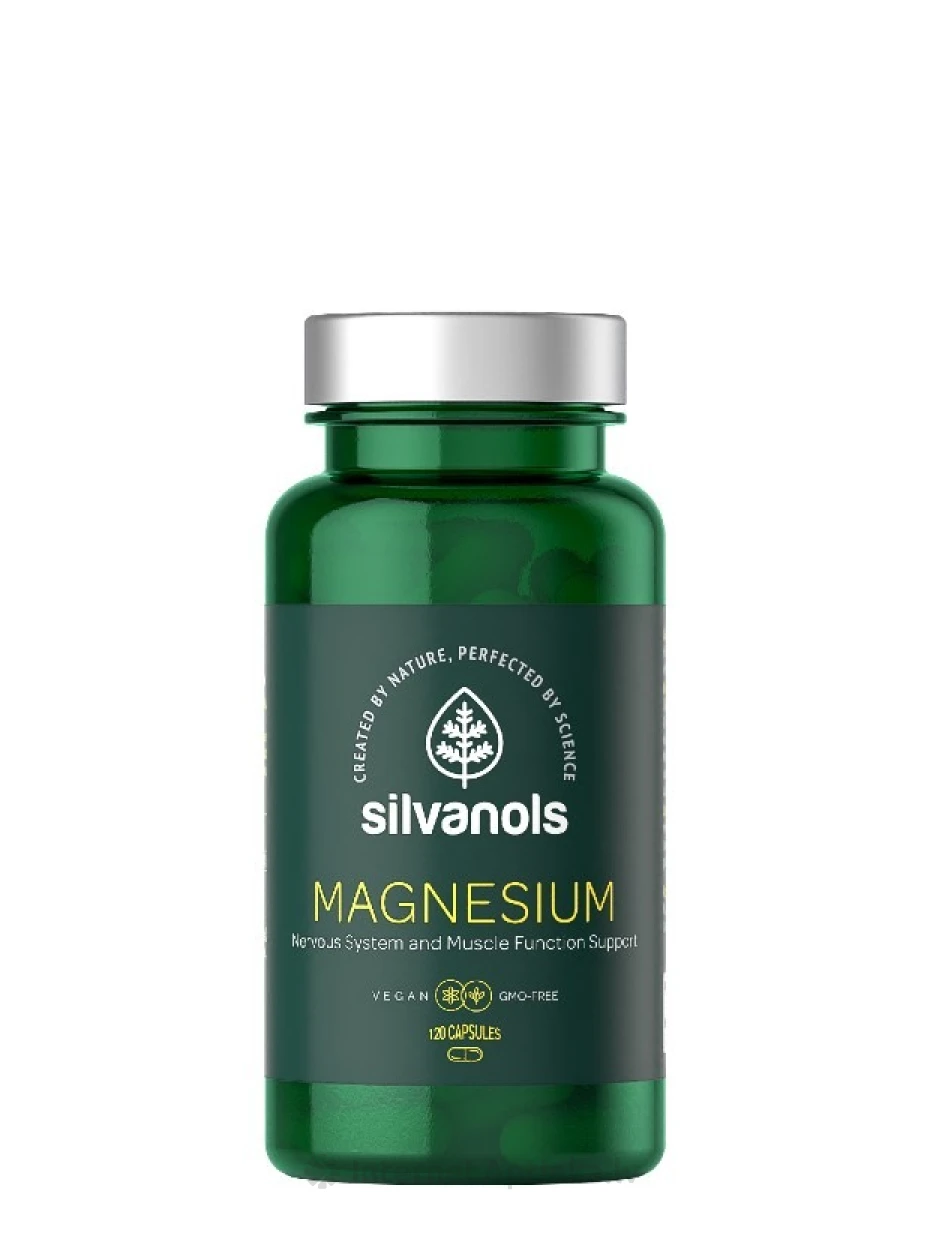 Silvanols Magnesium, 120 капсул | internetaptieka.lv