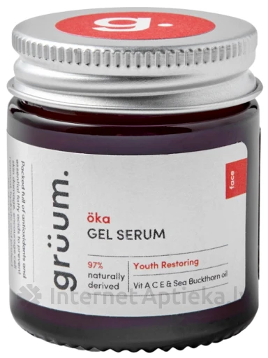 Grüum euka Gel vananemsivastane seerum, 30 ml | internetaptieka.lv