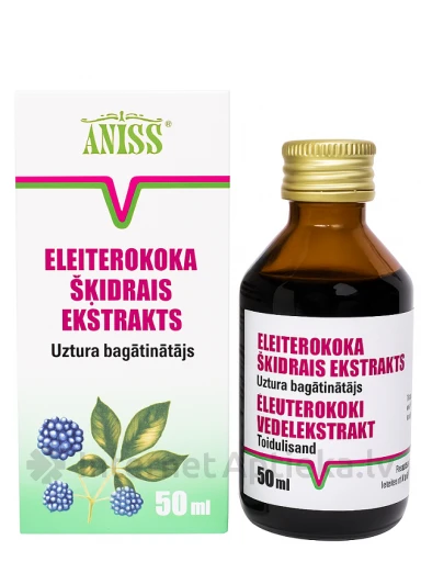 Eleutherococcusi vedelekstrakt, 50 ml | internetaptieka.lv
