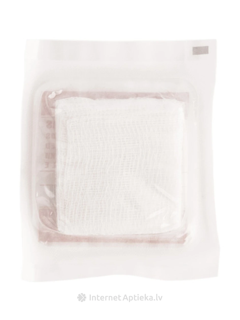 Olko steriilsed marli salvrätikud 5 cm x 5 cm, 5 tk. | internetaptieka.lv
