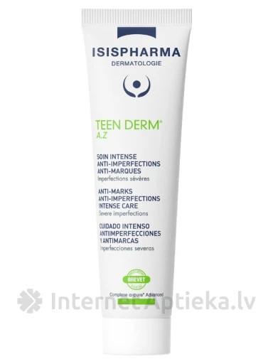 ISISPHARMA TEEN DERM Intensīvs līdzeklis pinnēm, 30ml | internetaptieka.lv