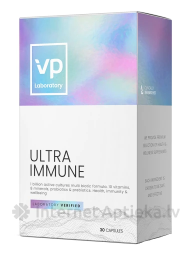 VP Laboratory Ultra Immune kapsulas, 30 gb. | internetaptieka.lv
