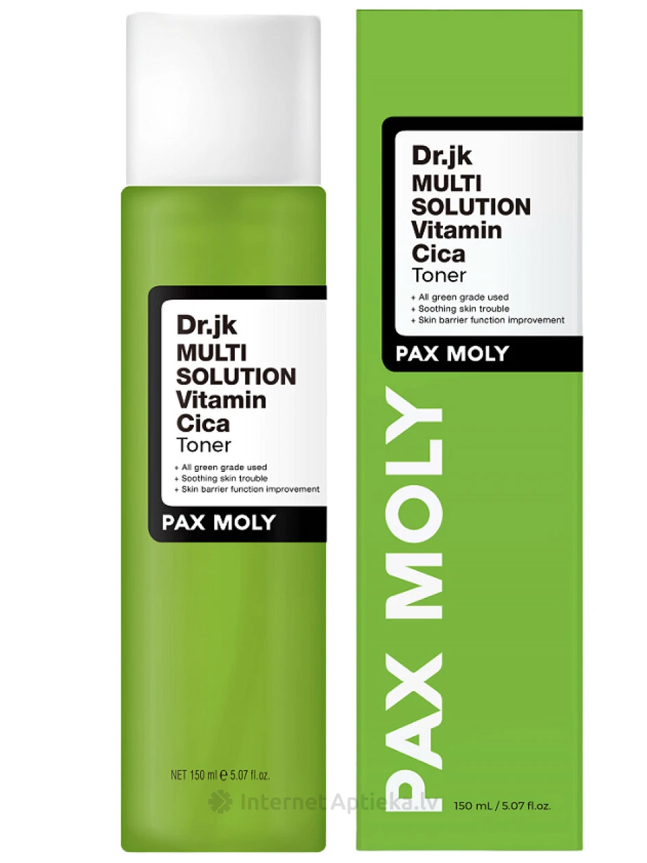 PAX MOLY Dr.jk MULTI Solution Vitamin Cica toonik, 160 ml | internetaptieka.lv