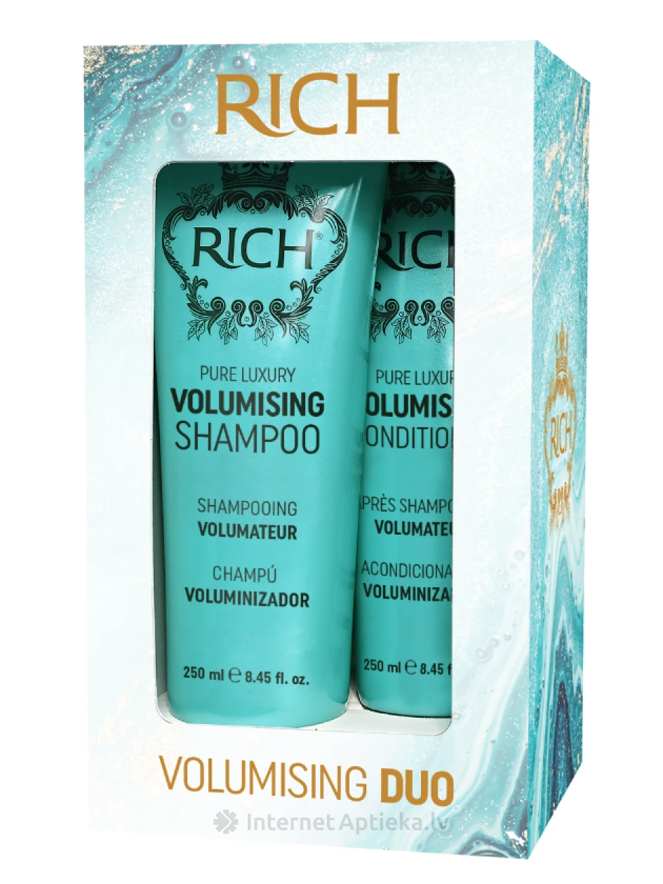 RICH Набор для придания объема волосам | internetaptieka.lv