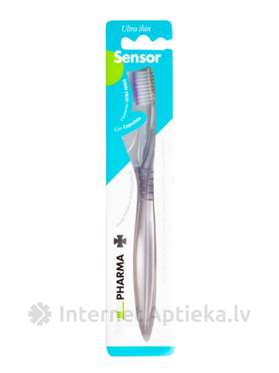 Foramen Pharma Sensor Ultra Thin зубная щетка с тонкой щетиной, 1 шт. | internetaptieka.lv