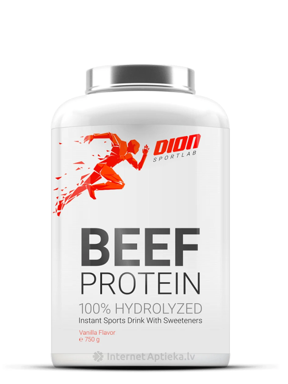 Dion beef protein vanilje maitse, 750 g | internetaptieka.lv