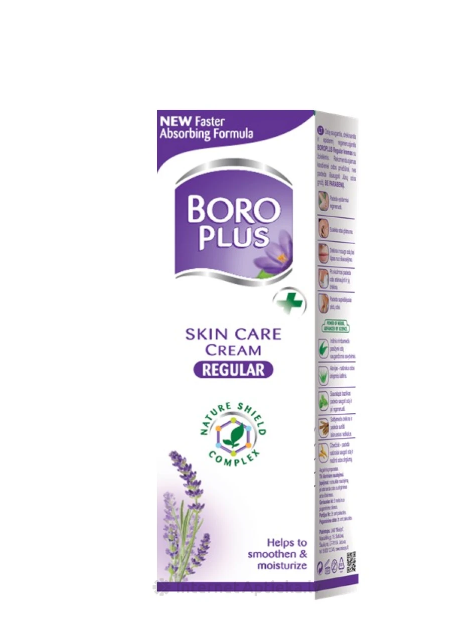 BORO Plus regular крем, 50 мл | internetaptieka.lv