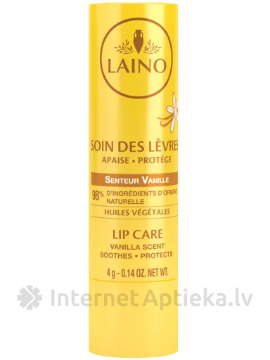 Laino vaniļas lūpu balzams, 4 g | internetaptieka.lv