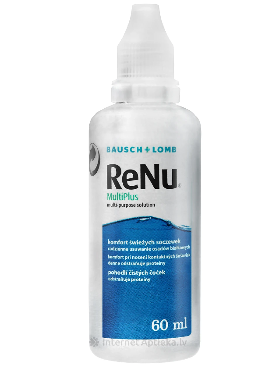 Renu MultiPlus lahendus kontaktläätsedele | internetaptieka.lv
