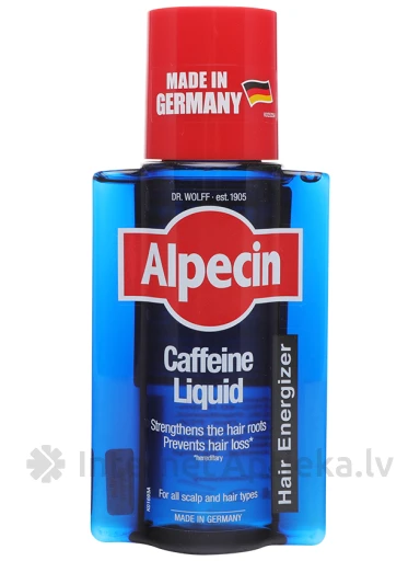 Alpecin Liquid toniks matiem ar kofeīna kompleksu vīriešiem, 200 ml | internetaptieka.lv