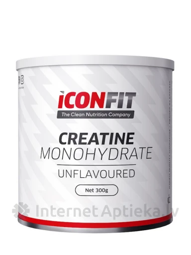 ICONFIT Micronised Kreatiin monohüdraat, 300 g | internetaptieka.lv