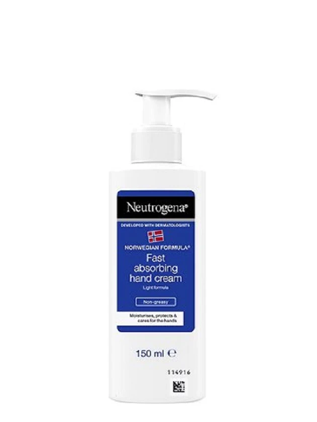 NEUTROGENA ātras iedarbības roku krēms, 150 ml