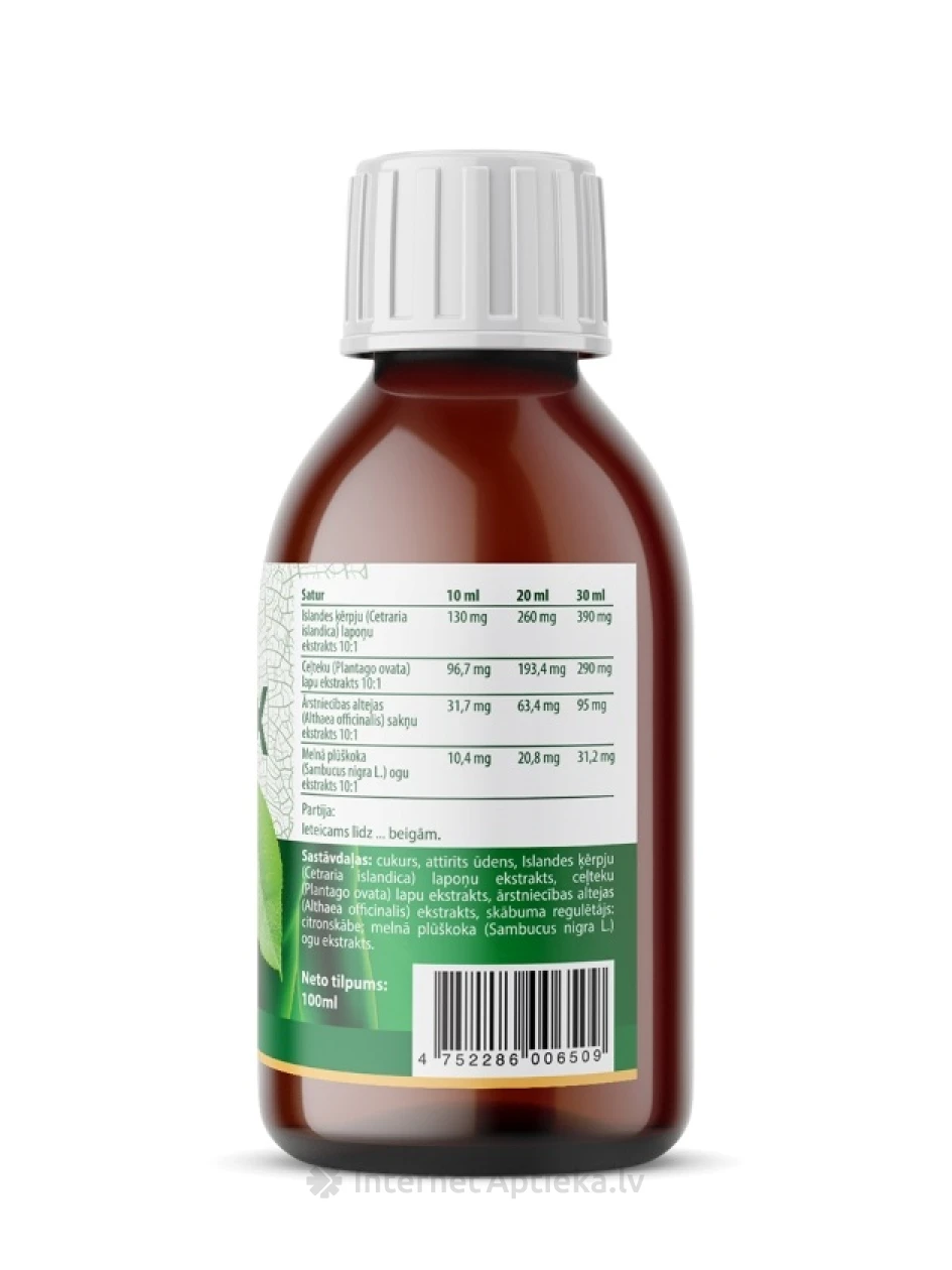 Bronelix siirup, 100 ml | internetaptieka.lv