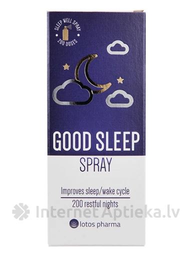 Good Sleep Spray sprejs, 30 ml | internetaptieka.lv