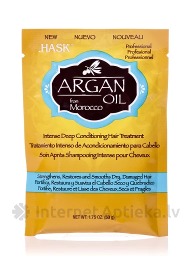 HASK intensīvi atjaunojošā maska ar argana eļļu, 50 g | internetaptieka.lv