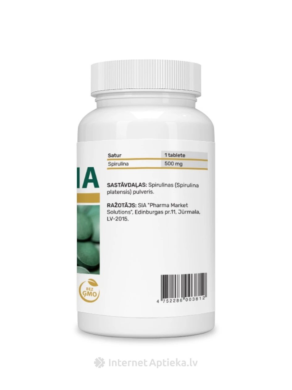 Spirulina tabletid, 30 tk. | internetaptieka.lv