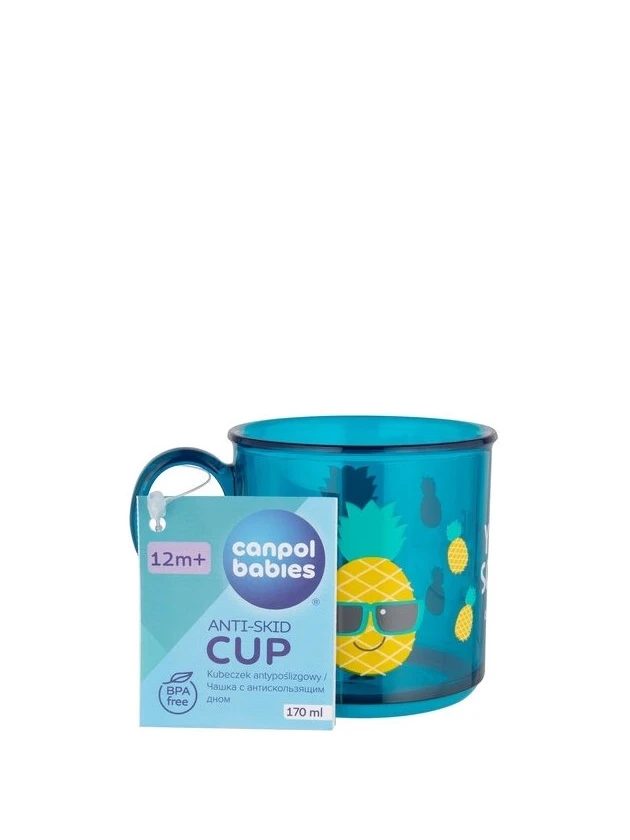 Canpol кружка с ручкой, пластиковая, 1шт