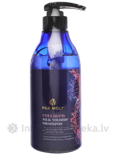 PAX MOLY Kolagēna zīda apjoma šampūns, 500 ml | internetaptieka.lv