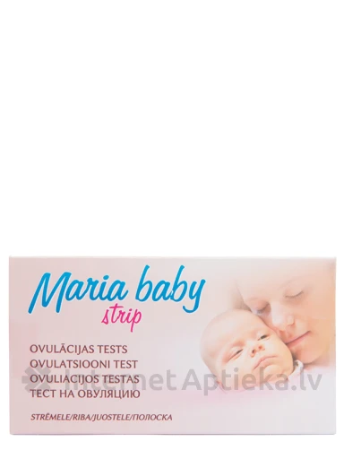Maria Baby Strip Tests ovulācijas noteikšanai, 1 gab. | internetaptieka.lv
