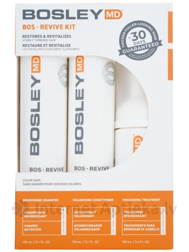 BOSLEY Revive Набор на 30 дней для окрашенных волос, (150мл+150мл+100мл) | internetaptieka.lv
