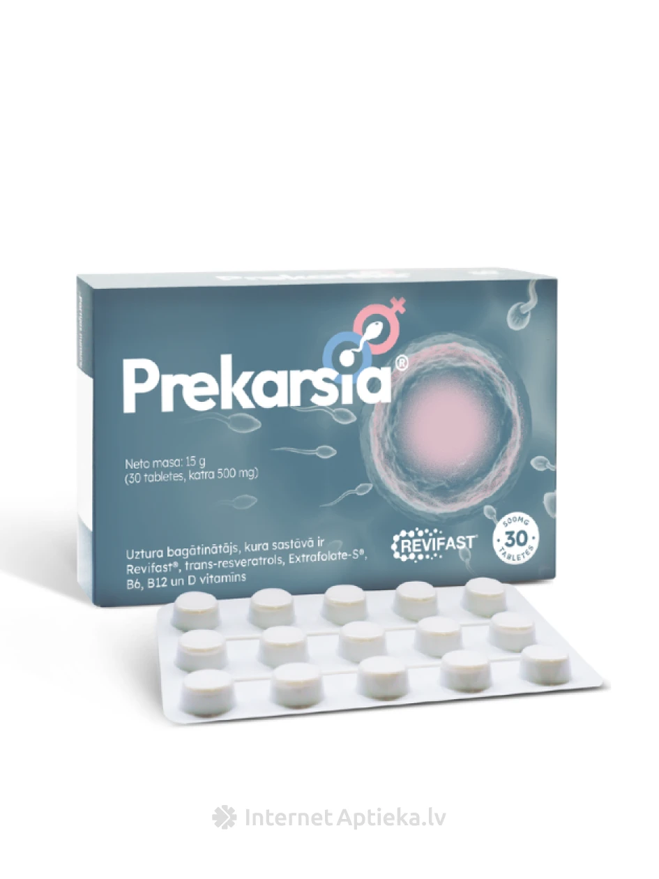 Prekarsia® 500 mg tabletid, 30 tükki | internetaptieka.lv
