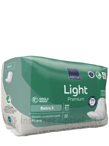 ABENA Light Extra 3 формованные прокладки, 10 шт. | internetaptieka.lv