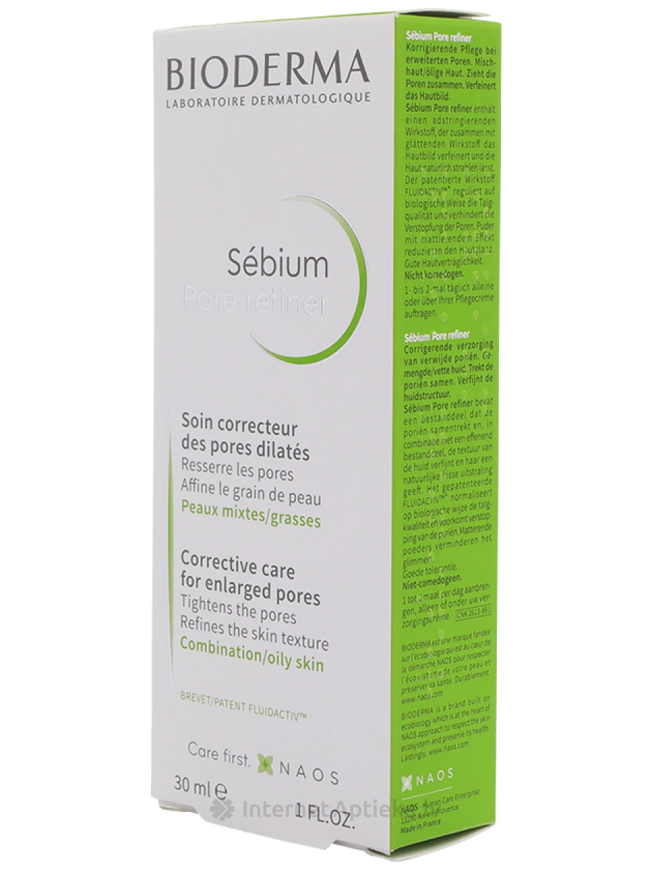 Bioderma Sébium Pore Refiner krēms paplašinātām porām, 30 ml | internetaptieka.lv