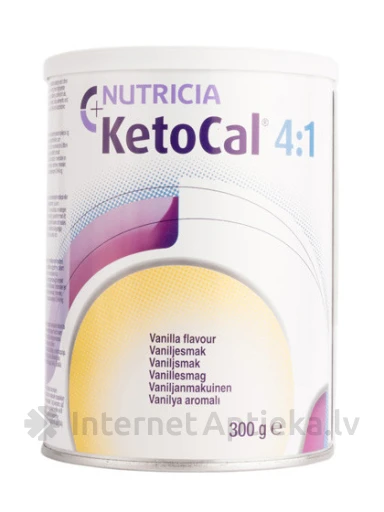 Ketocal vanilla 4:1 (vaniļļas), 300 g | internetaptieka.lv