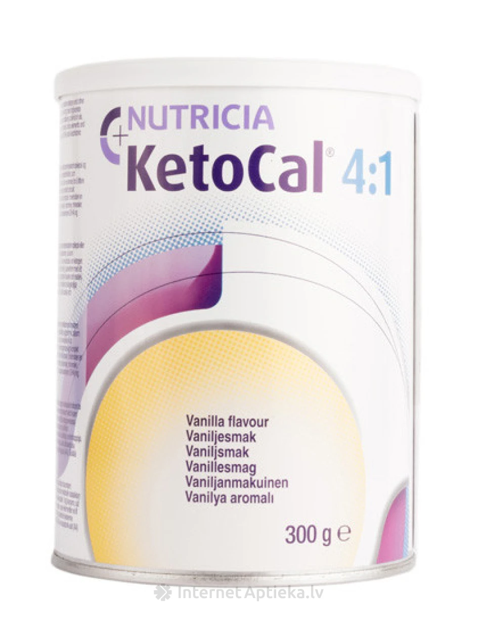 Ketocal vanilla 4:1 (ваниль), 300 г | internetaptieka.lv