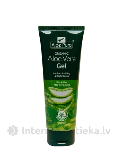 Aloe Vera (алоэ вера) гель, 100 мл | internetaptieka.lv