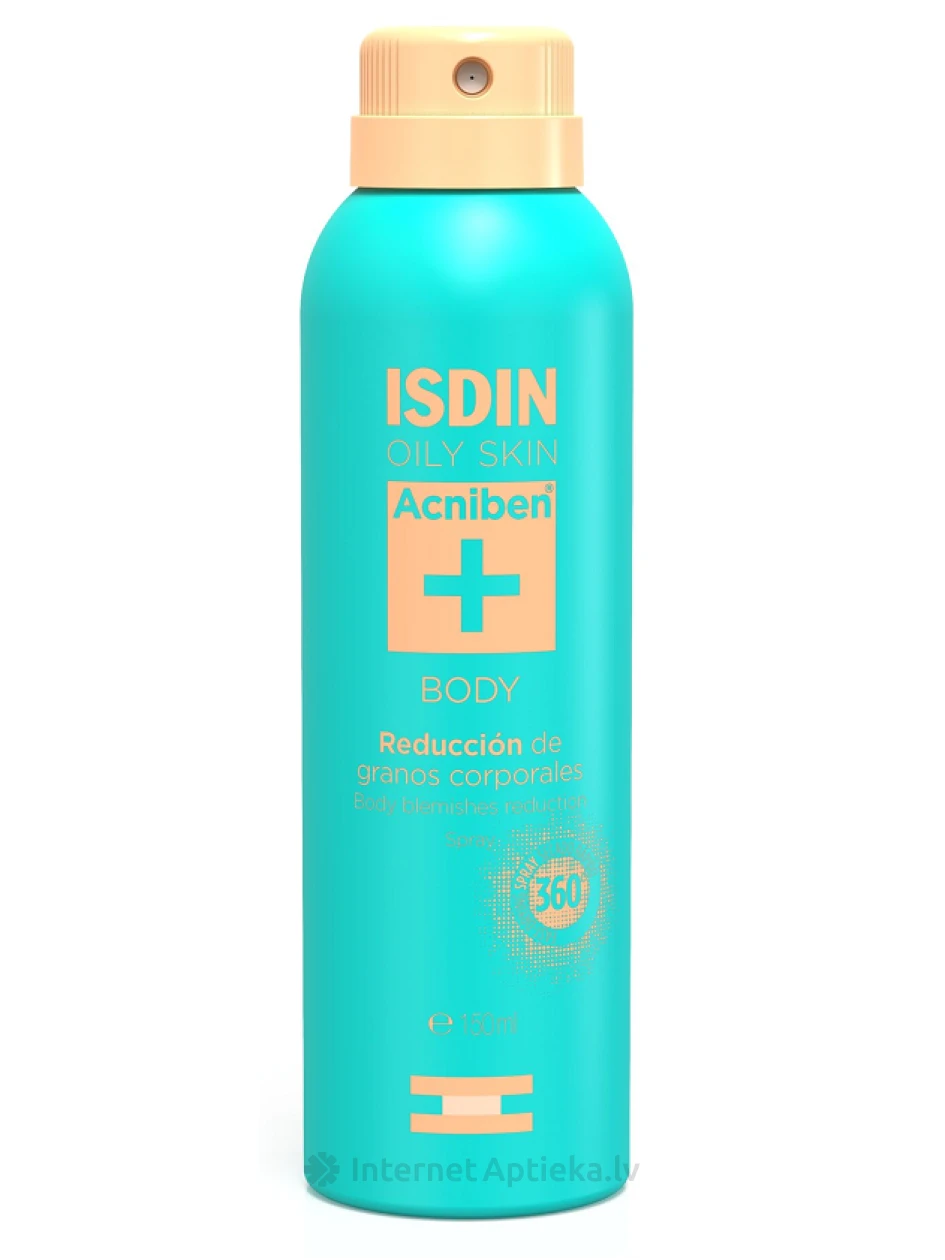 ISDIN ACNIBEN izsmidzināms līdzeklis ķermenim, 150 ml | internetaptieka.lv