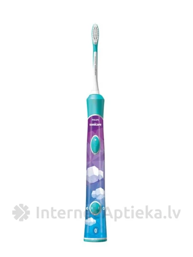 Philips Sonicare For kids 3+ Elektriskā zobu birste zilā | internetaptieka.lv