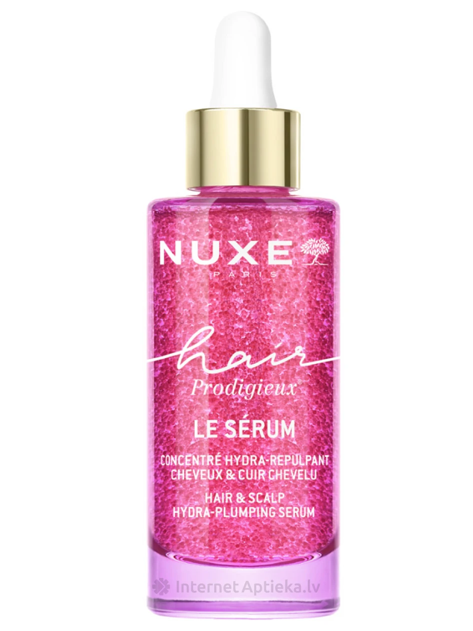 NUXE Hair Prodigieux® Matu un galvas ādas mitrinošs serums, 50 ml | internetaptieka.lv