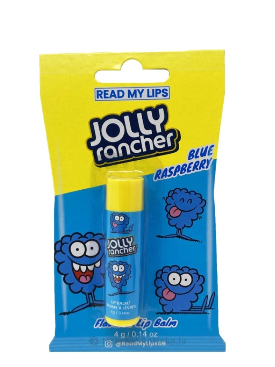 READ MY LIPS Jolly Rancher sinise vaarikamaitseline huulepalsam, 4 g | internetaptieka.lv