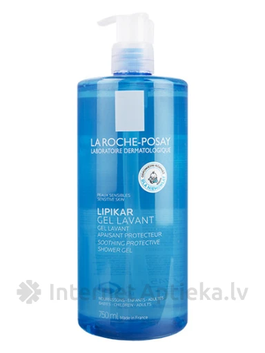 La Roche Posay Lipikar Gel Lavant гель для душа, 750 мл | internetaptieka.lv