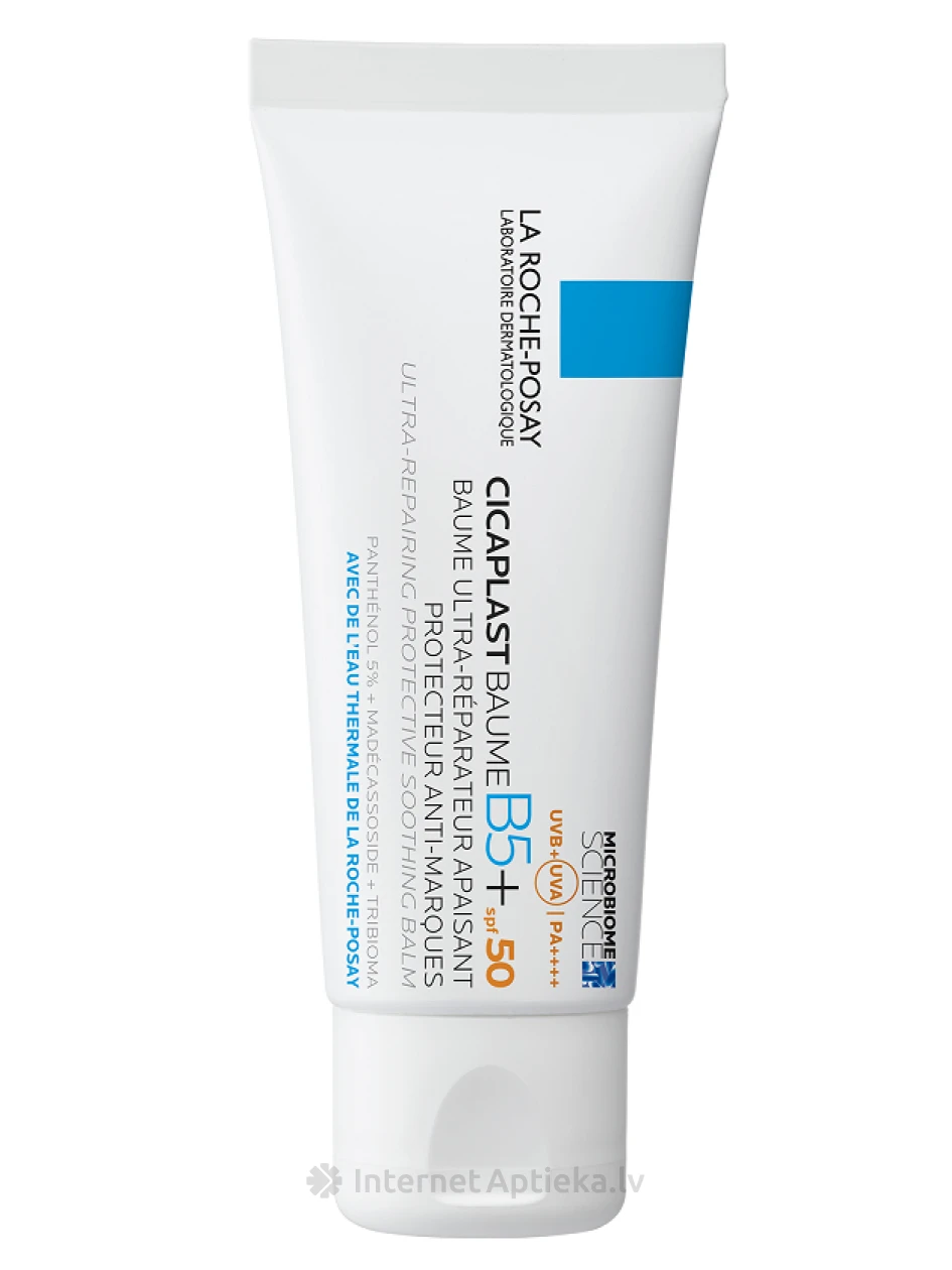 La Roche Posay Cicaplast Baume B5+ SPF50 бальзам, 40 мл | internetaptieka.lv